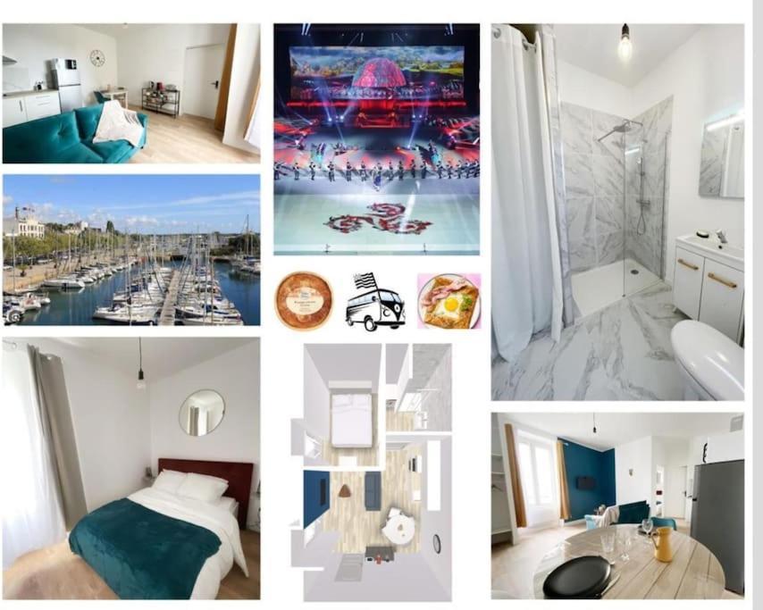 Appartement Lorient T2 , Hypercentre , Fibre ,Gare Extérieur photo